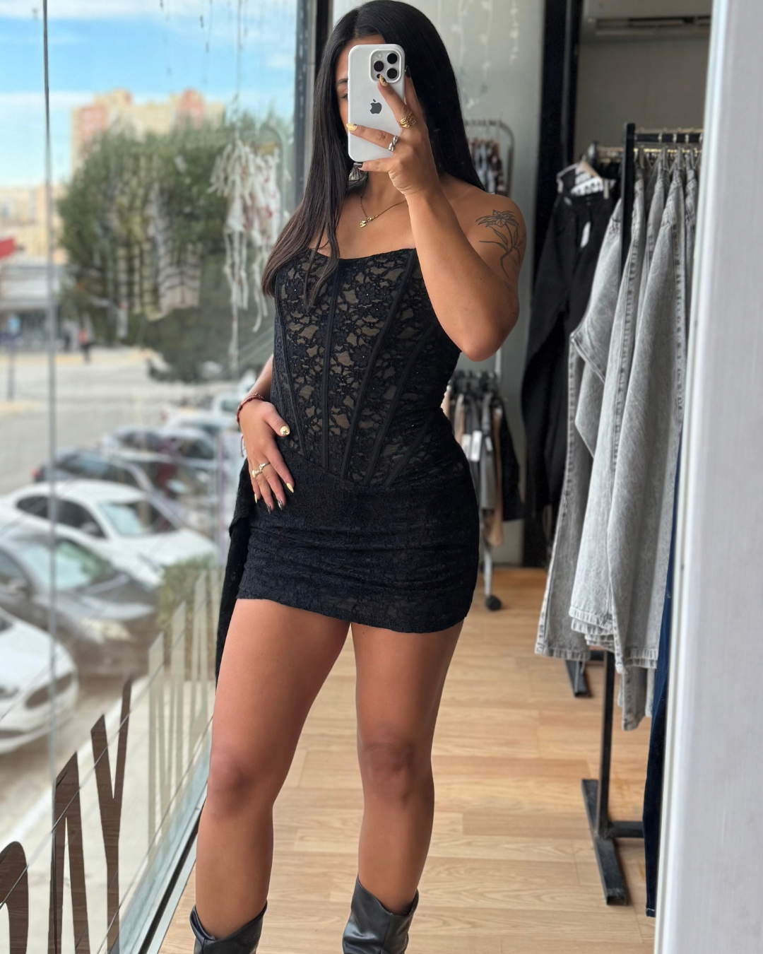 Vestido Mica - Bombay