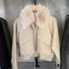 Campera Piel Beige - Bombay