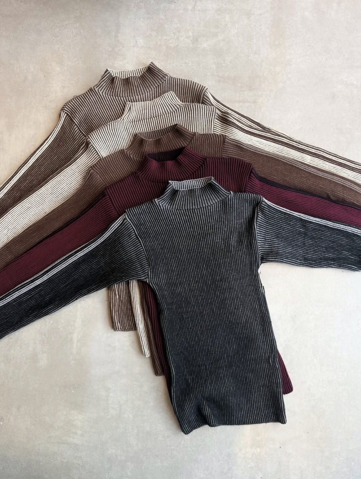 Sweater Polera Lineas - Bombay