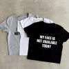 Remera Mi Face is Not - Bombay