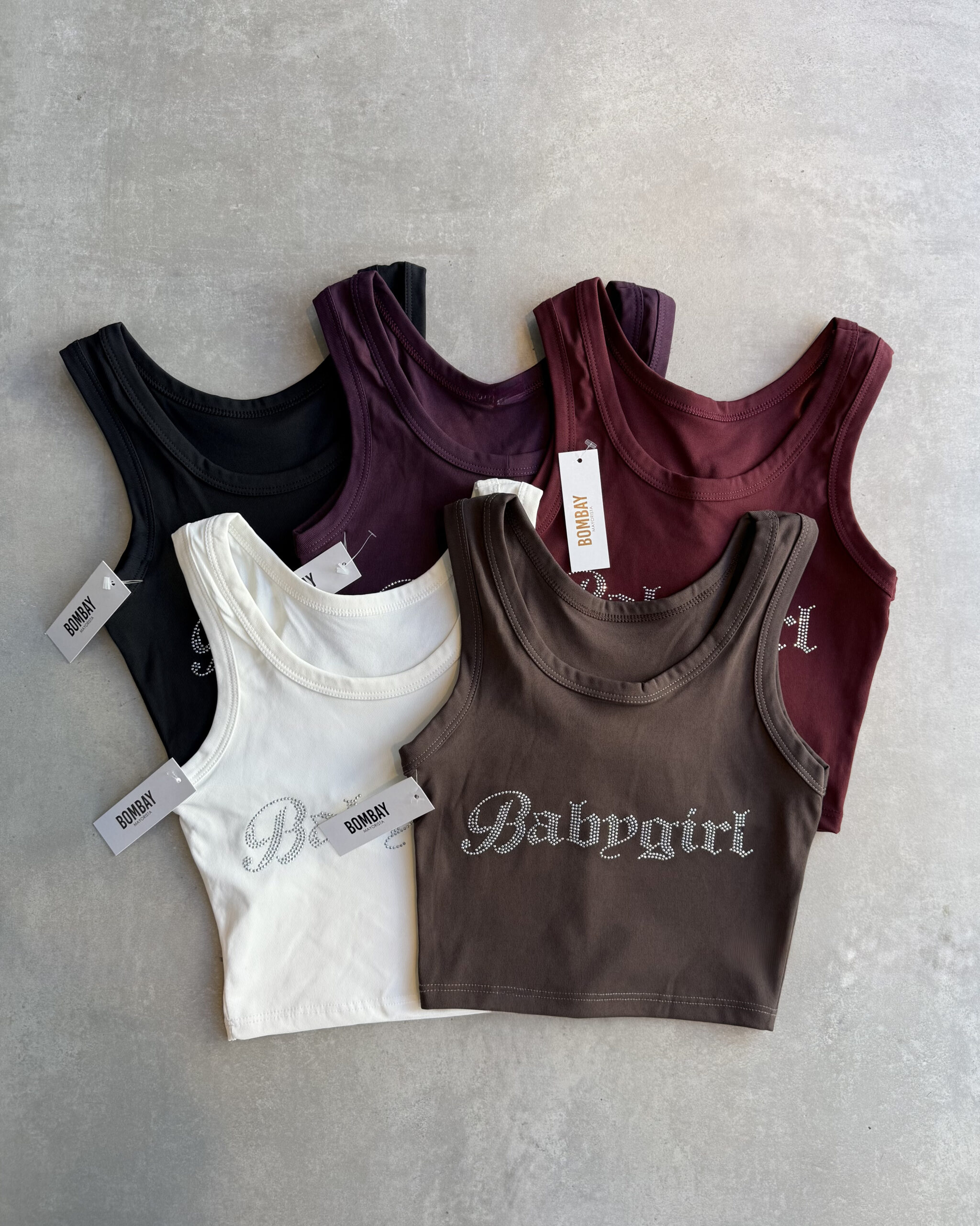 Musculosa Baby Girls Stras - Bombay
