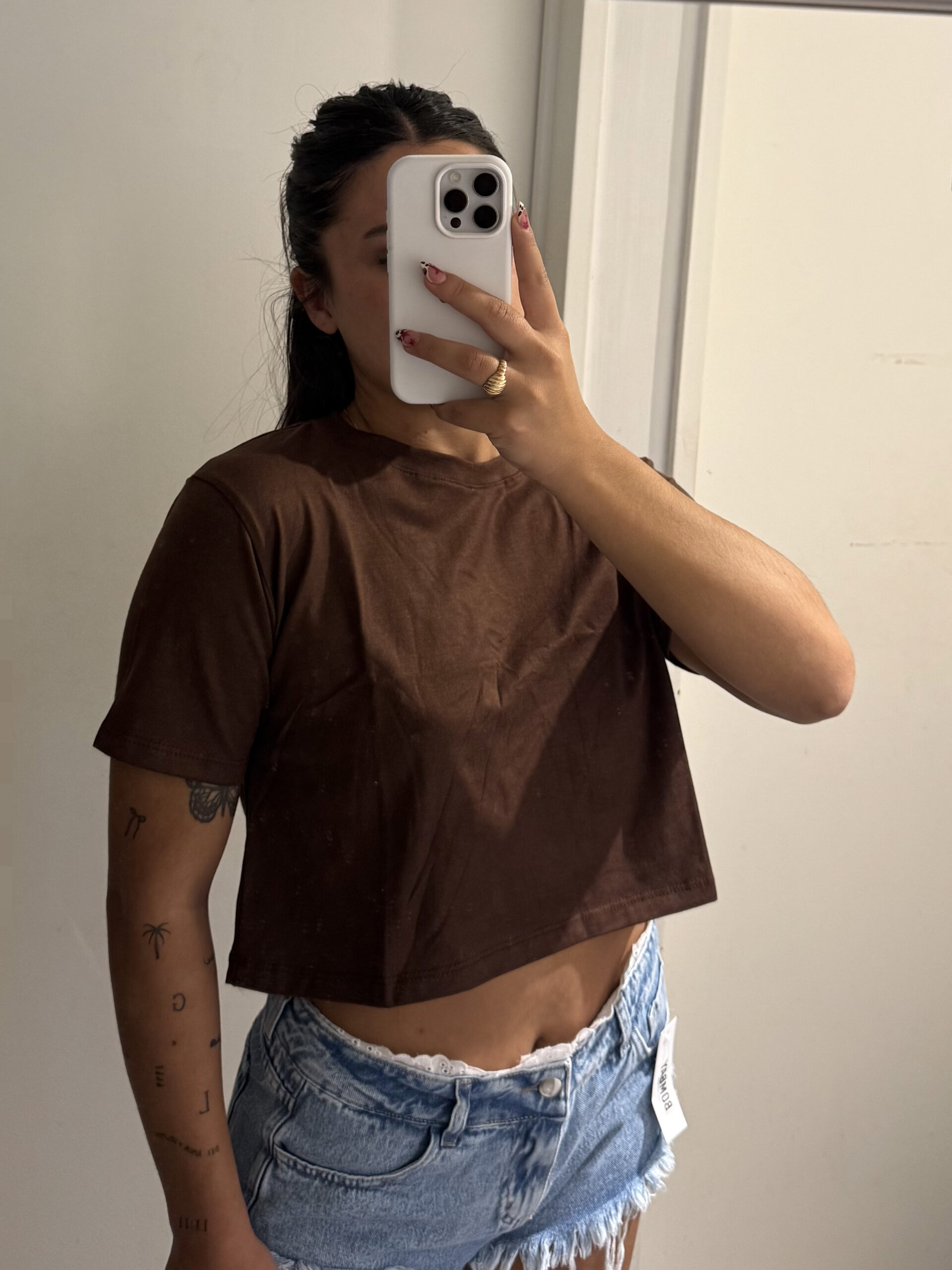 Remera Lisa Corta - Bombay (foto 2)
