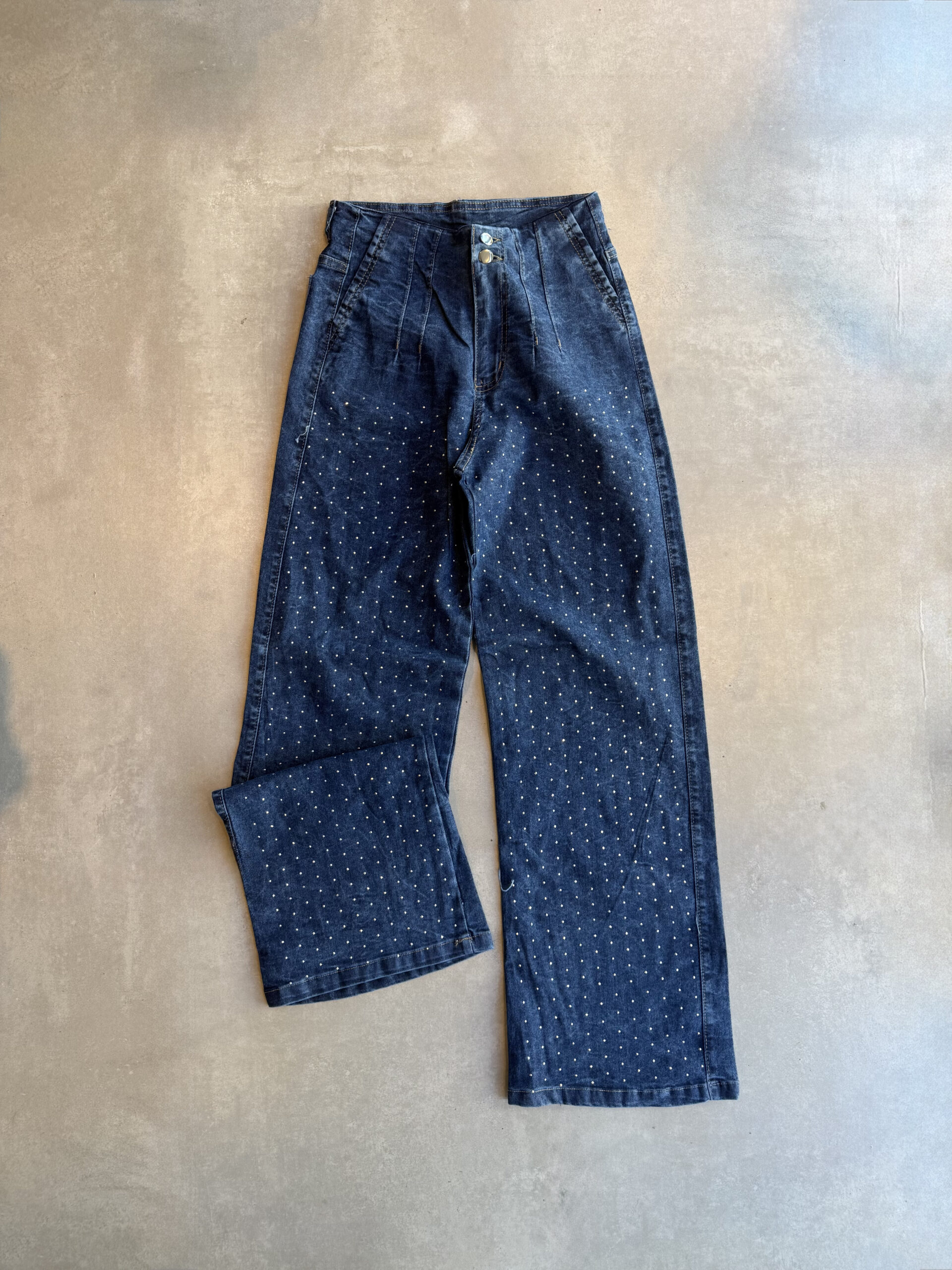 Jeans Junico Elastizado Stras - Bombay